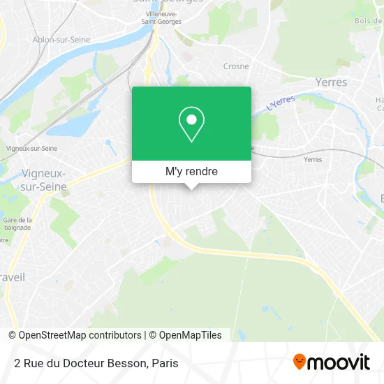 2 Rue du Docteur Besson plan