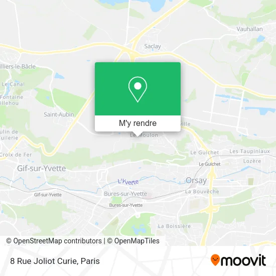 8 Rue Joliot Curie plan