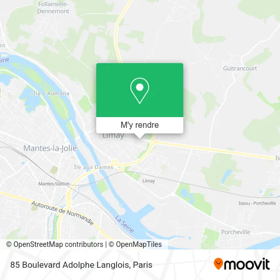 85 Boulevard Adolphe Langlois plan