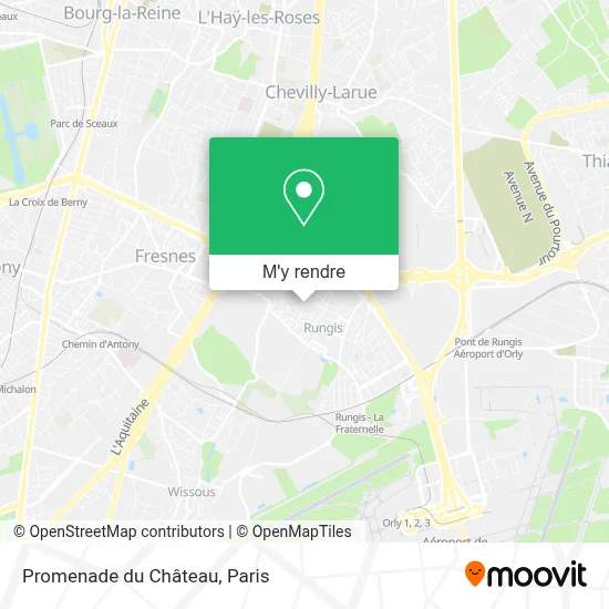 Promenade du Château plan