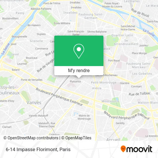 6-14 Impasse Florimont plan