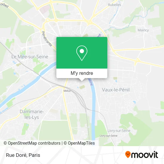 Rue Doré plan