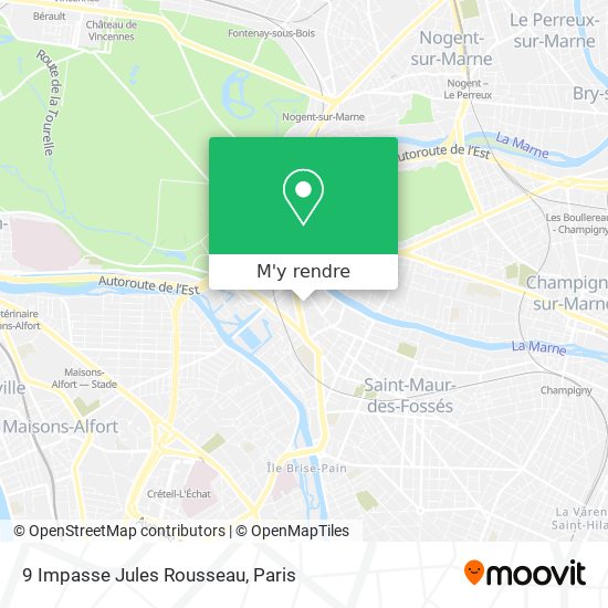 9 Impasse Jules Rousseau plan