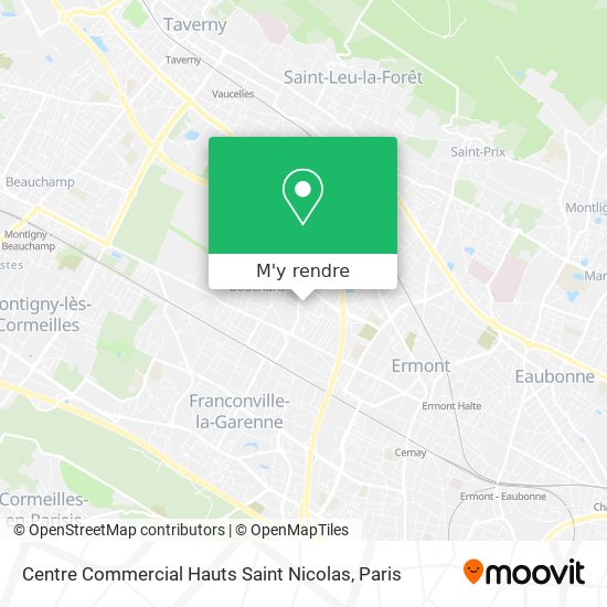 Centre Commercial Hauts Saint Nicolas plan