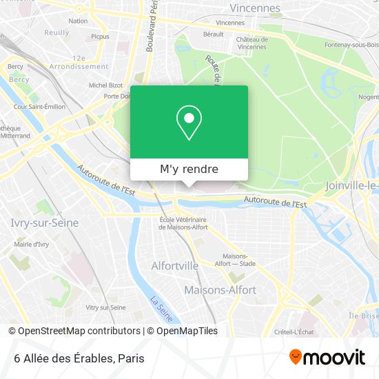 6 Allée des Érables plan