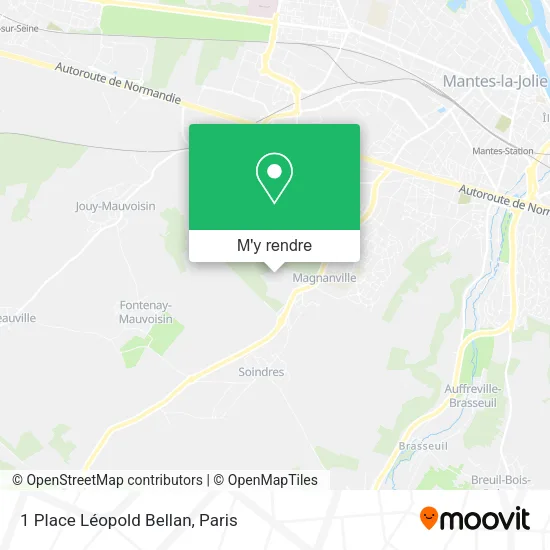 1 Place Léopold Bellan plan