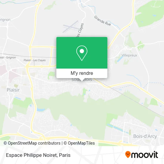 Espace Philippe Noiret plan