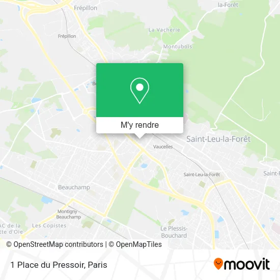 1 Place du Pressoir plan
