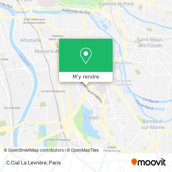 C.Cial La Levrière plan