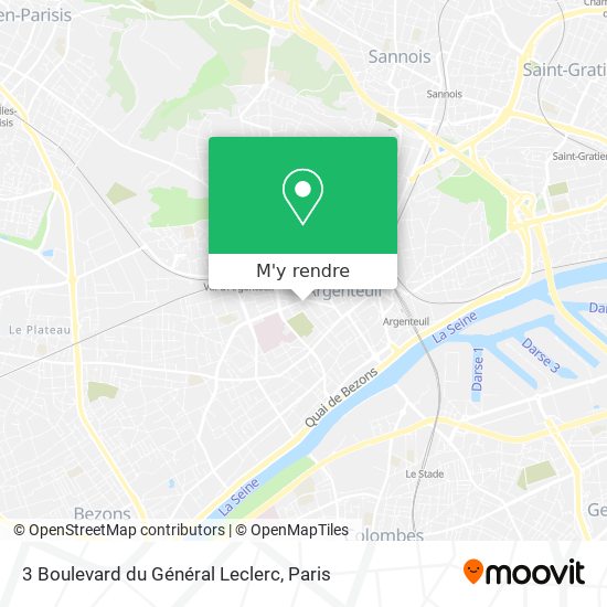 3 Boulevard du Général Leclerc plan
