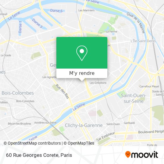 60 Rue Georges Corete plan