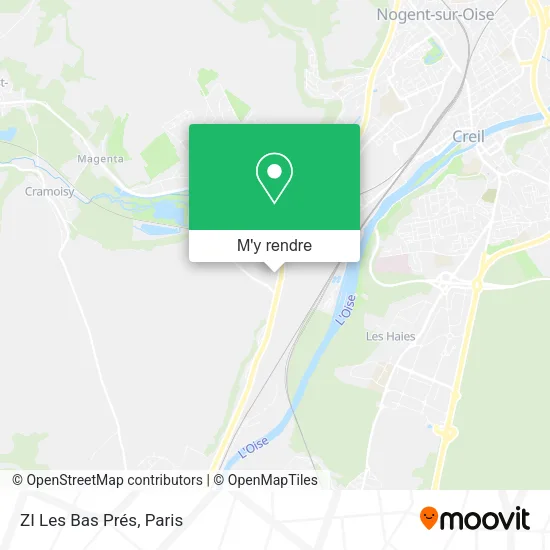 ZI Les Bas Prés plan