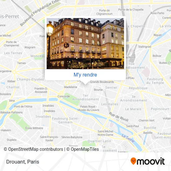 Drouant plan
