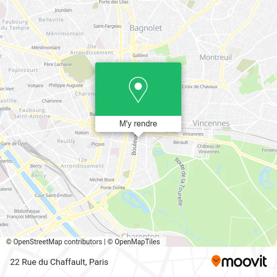 22 Rue du Chaffault plan