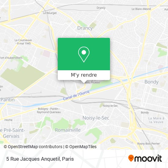 5 Rue Jacques Anquetil plan