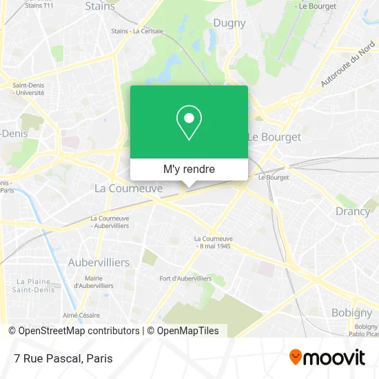 7 Rue Pascal plan