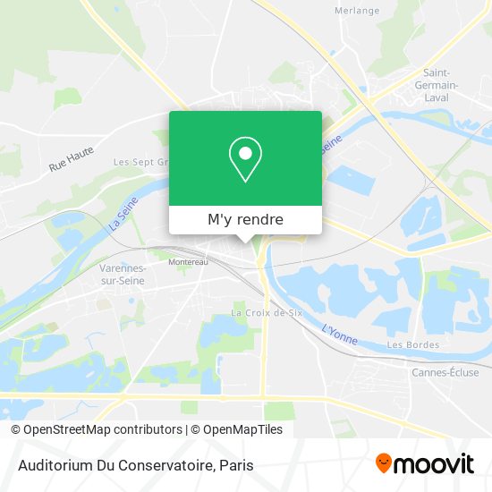 Auditorium Du Conservatoire plan
