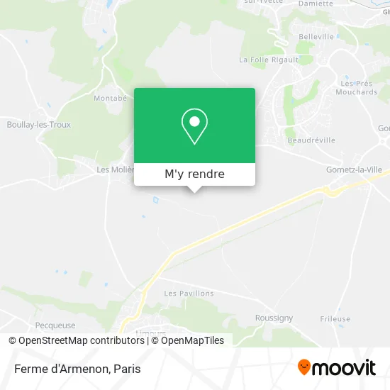 Ferme d'Armenon plan