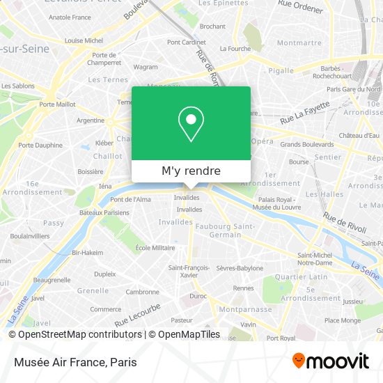 Musée Air France plan