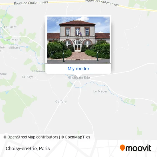 Choisy-en-Brie plan