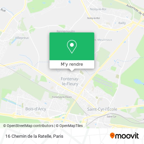 16 Chemin de la Ratelle plan