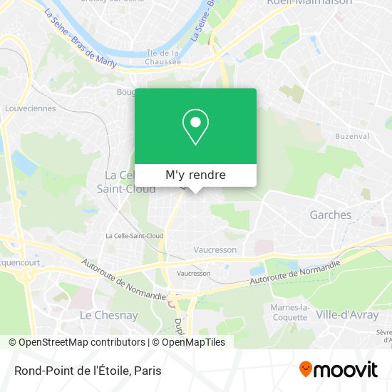 Rond-Point de l'Étoile plan