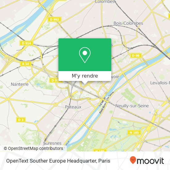 OpenText Souther Europe Headquarter plan