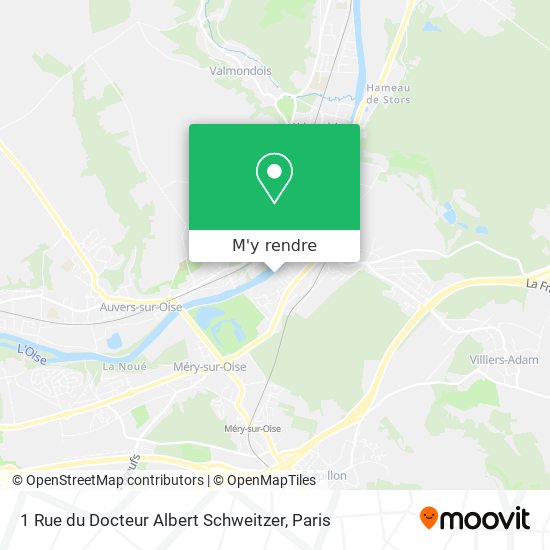 1 Rue du Docteur Albert Schweitzer plan