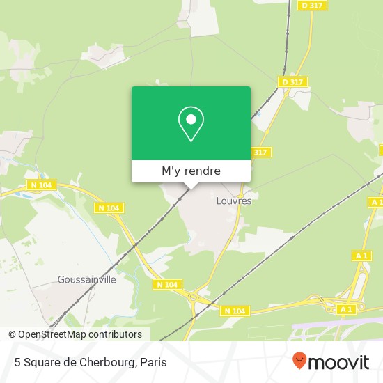 5 Square de Cherbourg plan