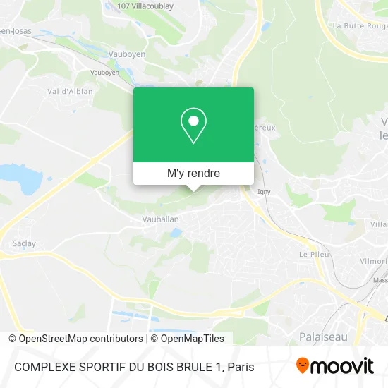 COMPLEXE SPORTIF DU BOIS BRULE 1 plan