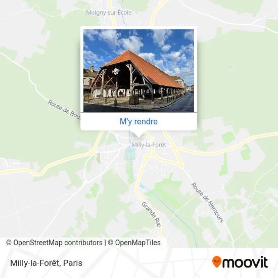 Milly-la-Forêt plan