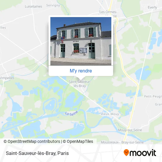 Saint-Sauveur-lès-Bray plan