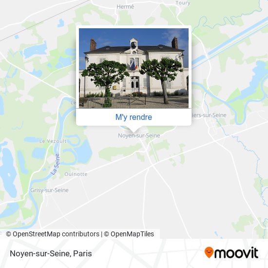Noyen-sur-Seine plan