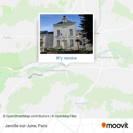 Janville-sur-Juine plan
