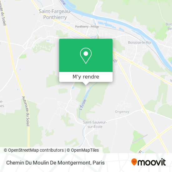 Chemin Du Moulin De Montgermont plan