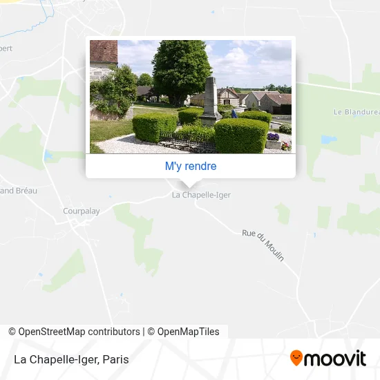 La Chapelle-Iger plan