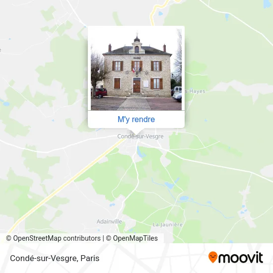 Condé-sur-Vesgre plan