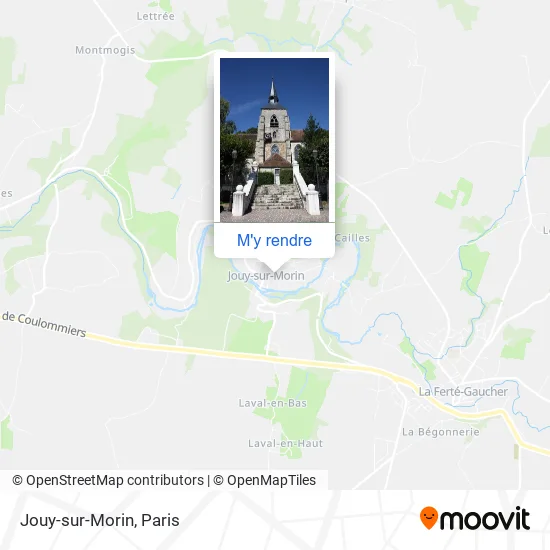 Jouy-sur-Morin plan