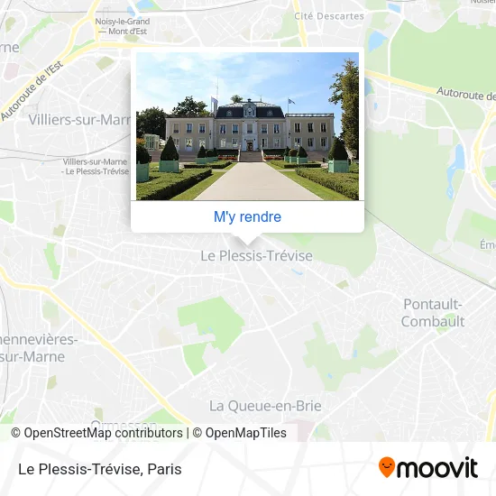 Le Plessis-Trévise plan