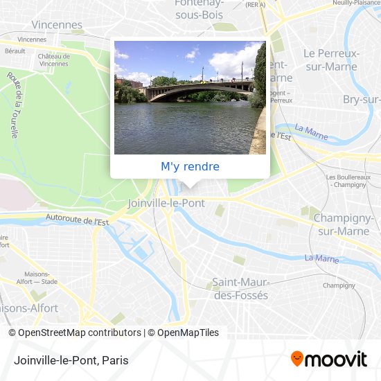 Joinville-le-Pont plan