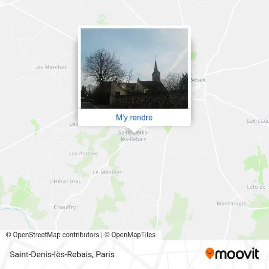 Saint-Denis-lès-Rebais plan