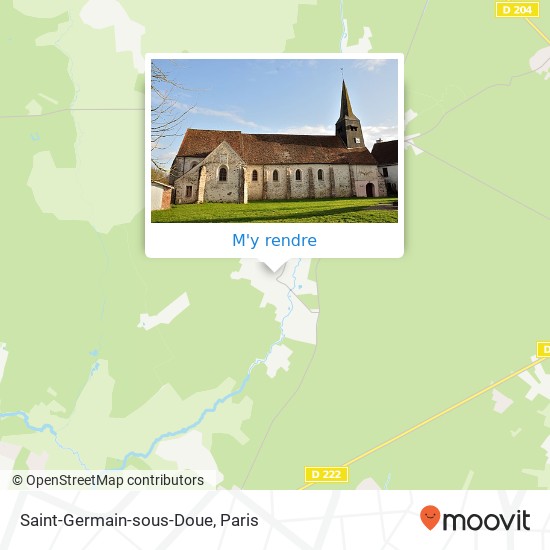 Saint-Germain-sous-Doue plan