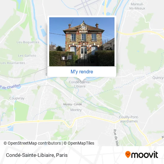Condé-Sainte-Libiaire plan