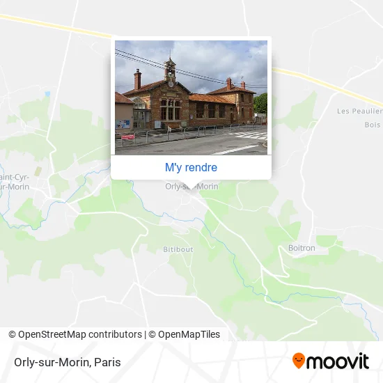 Orly-sur-Morin plan