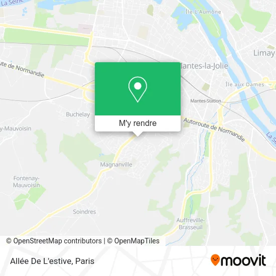 Allée De L'estive plan