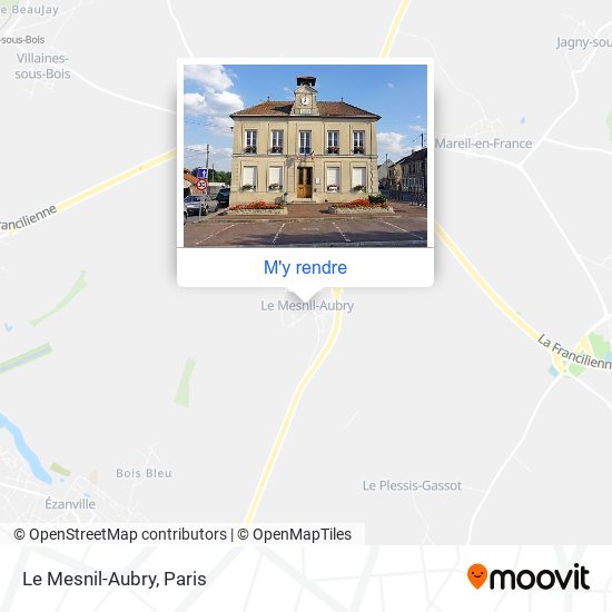 Le Mesnil-Aubry plan