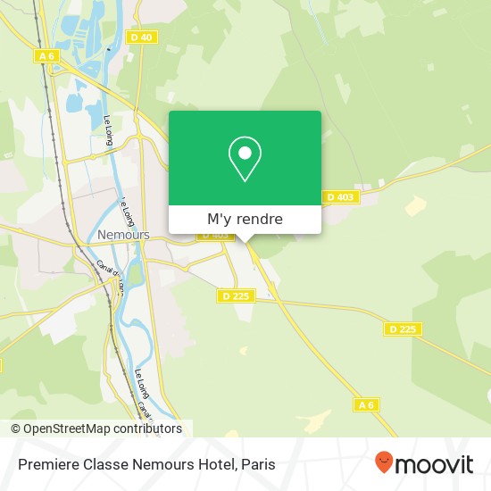 Premiere Classe Nemours Hotel plan