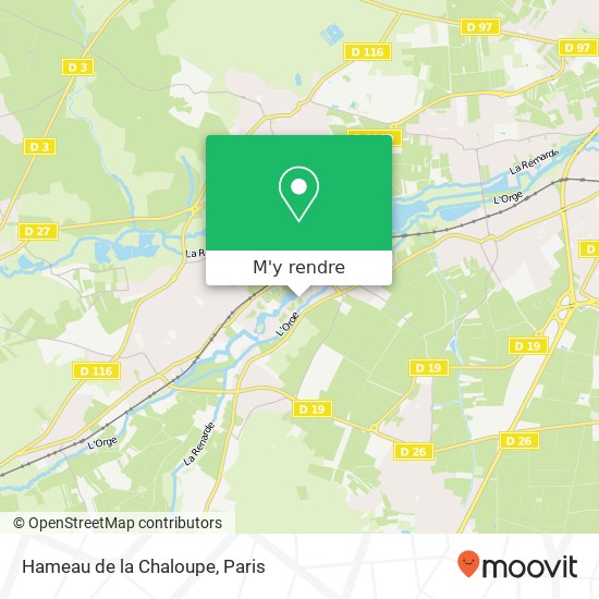 Hameau de la Chaloupe plan