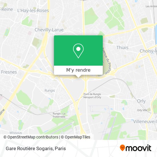 Gare Routière Sogaris plan