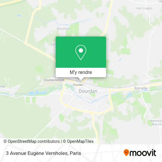 3 Avenue Eugène Vernholes plan